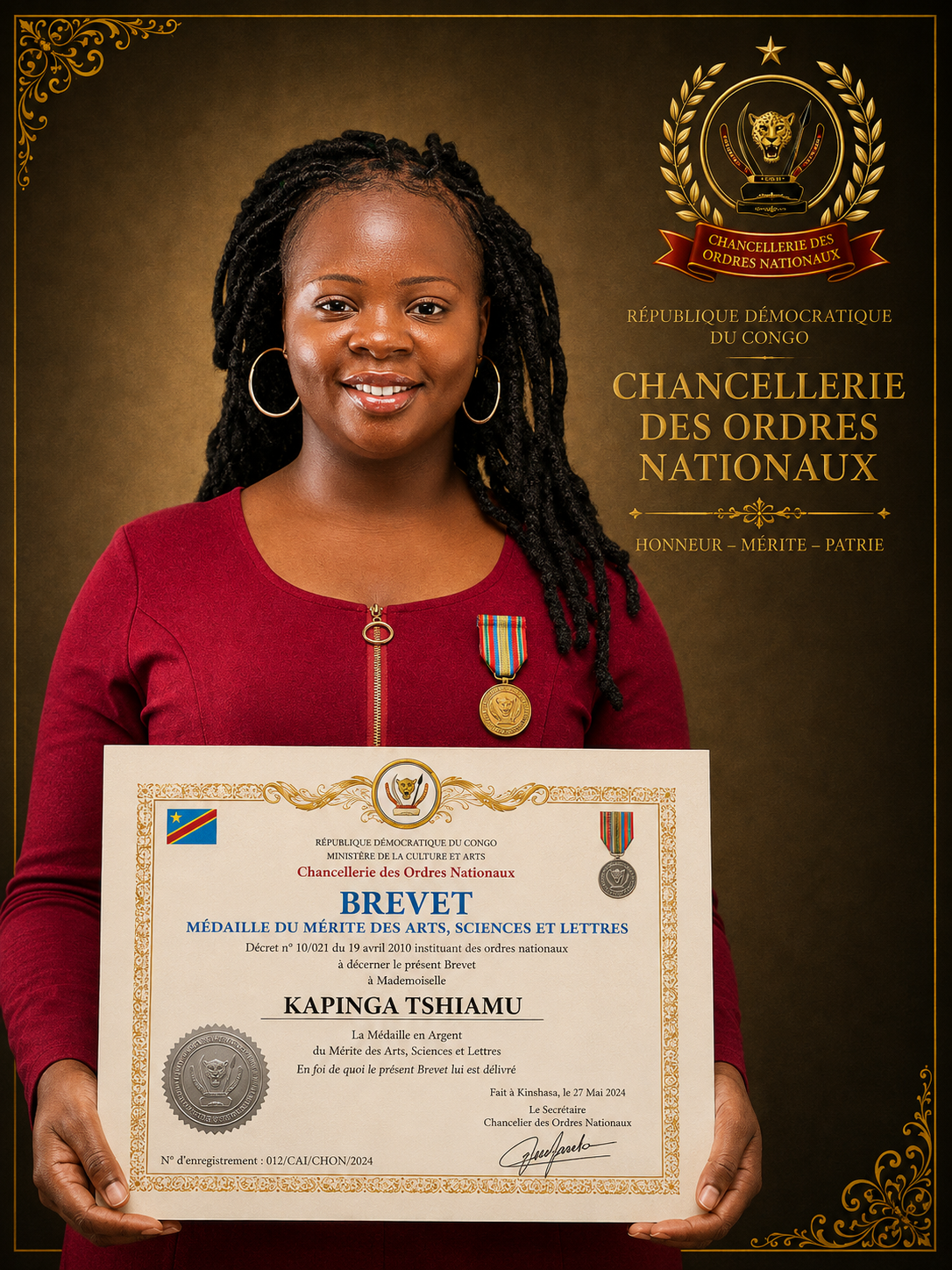 KAPINGA TSHIAMU Elysée